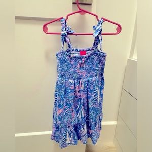 Lilly Pulitzer Girls Mini Kailua Dress. Very good condition. Size 2/3 T.